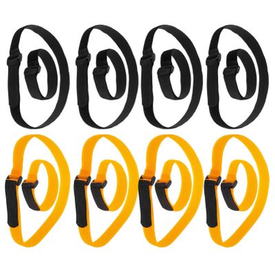 Milisten 15pcs Adjustable Bike Wheel Straps Multi-Functional Cinch Straps for Safe Storage and Transport Fit for Bike Wheels Bundle Cables Hoses