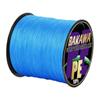 EARSHOT Fishing Line 4 Braided Fishing Line 300M 100M PE Multifilament Carp Sea Saltwater Floating Wire Accessories Fishing Braided Line (Color : Blue, Size : X4 100M 12LB 0.6) view 1