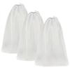 3 Pieces Shark Shooter Premium Nylon Mesh Chum Bag for Enhanced Fishing Attraction 12 x18 inch Chum Bag with Drawstring view 1