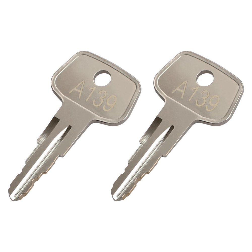 A139 SKS roof Rack Key,Yakima Replacement Key,Replacement Keys for Yakima SKS Ski,Roof Racks,Cargo Box,Carrier Racks and Crossbars with Code Series A139[2 Pack]