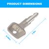 A139 SKS roof Rack Key,Yakima Replacement Key,Replacement Keys for Yakima SKS Ski,Roof Racks,Cargo Box,Carrier Racks and Crossbars with Code Series A139[2 Pack] view 2