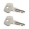 A140 SKS roof Rack Key,Yakima Replacement Key,Replacement Keys for Yakima SKS Ski,Carrier Racks,Cargo Box,Roof Racks and Crossbars with Code Series A140[2 Pack] view 1