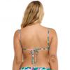 Eidon Women's Standard Rose Bandeau Style Bikini Top Swimsuit with Back Adjustability, Tropical Paradise view 3
