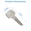 A131 SKS roof Rack Key,Yakima Replacement Key,Replacement Keys for Yakima SKS Ski,Roof,Cargo Box,Carrier Racks and Crossbars with Code Series A131[2 Pack] view 2