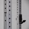 Titan Fitness X-3 Series 90" Silver Bolt-Down Power Rack, 36" Depth, Rackable 1650 LB Cage, 1.25" and 2" Pull Up Bars, Standard J-Hooks, Weight Plate Holders, Weightlifting and Strength Training view 4