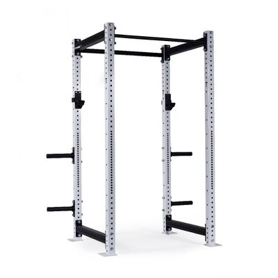 Titan Fitness X-3 Series 90" Orange Bolt-Down Power Rack, 36" Depth, Rackable 1650 LB Cage, 1.25" and 2" Pull Up Bars, Standard J-Hooks, Weight Plate Holders, Weightlifting and Strength Training