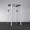 Titan Fitness X-3 Series 90" Orange Bolt-Down Power Rack, 36" Depth, Rackable 1650 LB Cage, 1.25" and 2" Pull Up Bars, Standard J-Hooks, Weight Plate Holders, Weightlifting and Strength Training view 2