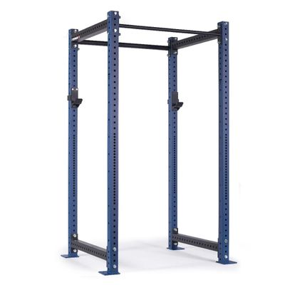 Titan Fitness X-3 Series 90" Navy Bolt-Down Power Rack, 36" Depth, Rackable 1650 LB Cage, 1.25" and 2" Pull Up Bars, Standard J-Hooks, Weightlifting and Strength Training