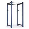 Titan Fitness X-3 Series 90" Navy Bolt-Down Power Rack, 36" Depth, Rackable 1650 LB Cage, 1.25" and 2" Pull Up Bars, Standard J-Hooks, Weightlifting and Strength Training