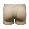 JOCKMAIL 2Pack Mens Padded Boxer Brief for Enhancing Buttocks Male Underpants Boxers Pack of 2 Padding Underwear (Medium,Khaqi) view 4
