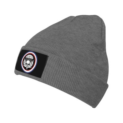502nd Parachute Infantry Regiment Knit Beanie Womens Hat Unisex Classicknit Hat Deep Heather