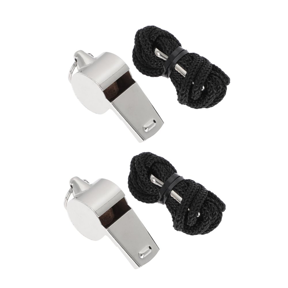BESPORTBLE 10pcs Whistles Lanyard for Referees Durable and Lightweight Sports Whistles for Training Emergencies and Outdoor Activities