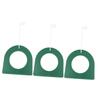 BESPORTBLE 3pcs Regulation Size Putting Cup Plastic Training Aid Indoor Practice Flag Hole Putter Portable view 1