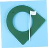 BESPORTBLE 3pcs Regulation Size Putting Cup Plastic Training Aid Indoor Practice Flag Hole Putter Portable view 2