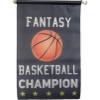 Fantasy Basketball Championship Banner Flags Trophy, 8.7 x 13.2 Inch view 3
