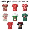 Custom Christmas T Shirts Add Your Image Custom Shirt Personalized Custom Photo Tshirt - Christmas T-Shirt with Face, 3X-Large view 3