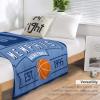 HDI7DEJ Custom Throw Blanket Basketball,Unisex-Adult Fleece Throw Blanket Personalized Fans Gifts for Men Add Name and Number, 50" x 40",60" x 50",80" x 60",Products Ships Next Day, Printed in USA view 4