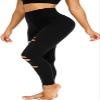 Gluckhapi Soft Leggings for Women - High Waisted Tummy Control No See Through Workout Yoga Pants Black1 S view 2