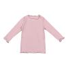 Baby Baby Girls T-Shirt Toddler Long Sleeve Shirt Crewneck Tees Basic Tshirt Tops Light Undershirt (Pink, 6-12 Months) view 1