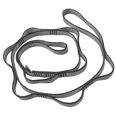 CAPARK 53 Inches Nylon Daisy Chains Rope Climbing Lanyard Straps Looped Strong Slings 23 kN Aerial Yoga Webbing