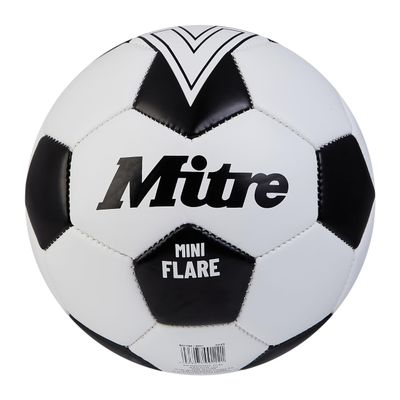 Mitre Unisex Recreation Soccer Ball - Durable Machine-Stitched 32-Panel Construction - Soft-Touch Feel - Versatile Play on Grass & Astroturf - Available in Sizes 3, 4 & 5 - Ships Deflated