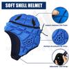 MK MOSSE KARNE Soft Shell Flag Football Helmet 7v7 Padded Helmet Rugby Headguards for Youth Kids Adults view 2