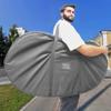 FixtureDisplays 36" Carrying Bag Nylon Black Gym, Sports, Vacation Travel Bag for Tennis Rackets Baseball Bats 15886-2D view 2