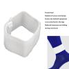 Keenso Adjustable Soccer Shin Guard Straps Firm Fixation Lightweight and Portable for Football, Indoor Football, (White), Keensosxyzh7fbgi-11 view 3