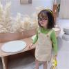 Baby Baby Girls T-Shirt Toddler Long Sleeve Shirt Crewneck Tees Basic Tshirt Tops Light Undershirt (Green, 4-5 Years) view 2