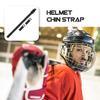 Polyester Hockey Helmet Chin Strap Replacement Black view 3