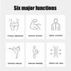 SwAcch Pilates Spine Corrector Arc, Balance Core Strengthening, Relief Neck Pain, Back Pain, Shoulder Rests, Pilates Training Arc, Yoga Equipment for Trainner,Black,Small view 3