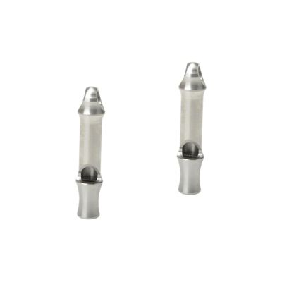 BESPORTBLE 2pcs Sports Whistle for Camping Hiking Boating Emergency Portable Outdoor Whistle Hanging