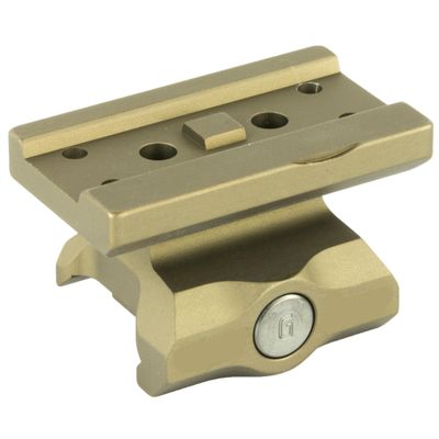 GOTICAL Tactical Scope Rail Mount Riser Base Mount - 20mm Heavy Duty Picatinny Weaver Adapter for Red Dot Sight - Made from Aircraft Aluminum with Matte Black Anodizing (FDE)