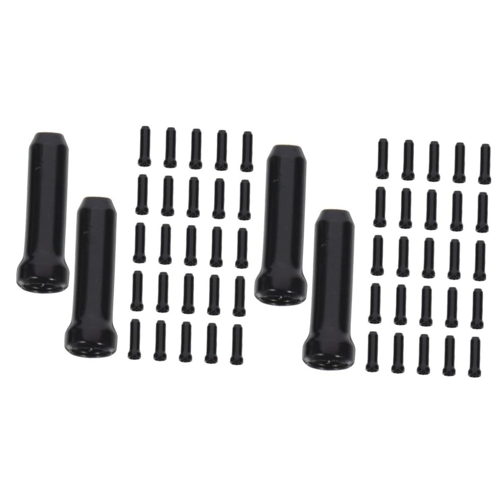 BESPORTBLE 100pcs Bike Brake Cable End Caps Wire End Tips for Mountain and Road and Easy to Install Fit for Various Brake Lines