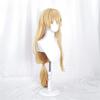 TTYAO REII Anime Cosplay Wig Adult Hair Heat Resistant Synthetic Wig for Men Costume Party Role Play Props (Light Blonde) view 2