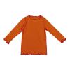 Baby Baby Girls T-Shirt Toddler Long Sleeve Shirt Crewneck Tees Basic Tshirt Tops Light (Orange, 18-24 Months) view 1