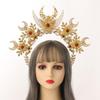 COSDREAMER Mary Halo Crown Headwear Spiked Zip Tie Halo Crown Sunburst Goddess Headwear view 3