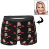 Custom Boxers for Boyfriend Husband Father Men,Personalized Face Gag Underwear with Photo Customized Funny Boxers for Men Birthday Father's Day Valentine's Day Gifts for Him,Small view 2