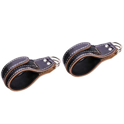 BESPORTBLE 2pcs Fitness Ankle Buckle Fitness Supply Ankle Strap Ankle Training Straps Convenient Ankle Sleeve Ankle Fixing Band Ankle Workout Straps Ankle Band Major Leather Training Supplies