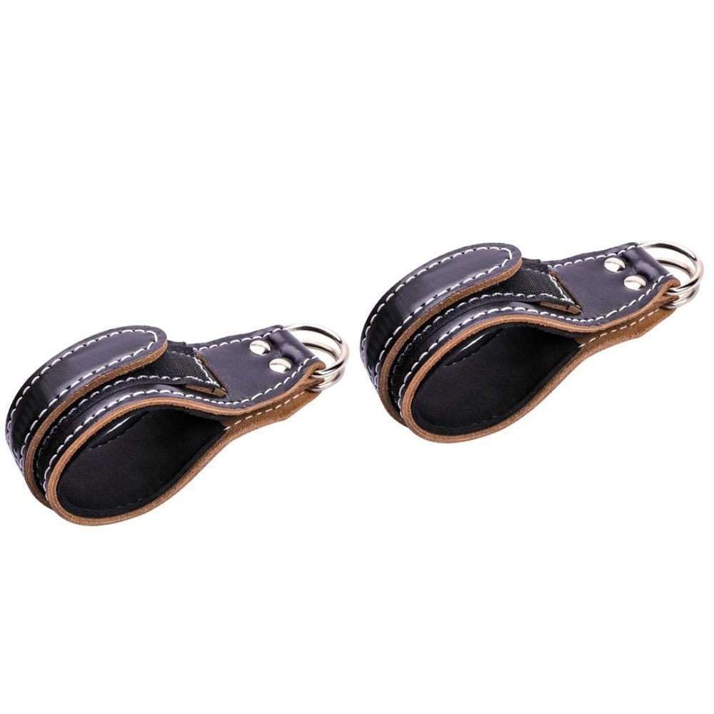 BESPORTBLE 2pcs Fitness Ankle Buckle Fitness Supply Ankle Strap Ankle Training Straps Convenient Ankle Sleeve Ankle Fixing Band Ankle Workout Straps Ankle Band Major Leather Training Supplies
