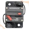 FAVOMOTO 2pcs 12v-36v Marine Circuit Breaker Auto Reset 80a Waterproof Fuse Inverter Audio Easy Install Panel Mount view 4
