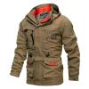 Ctreela Outdoor Hard Shell Jacket for Men's Military Tactical Windproof Jackets Army Hiking Climbing Heavy Duty Outerwear view 2
