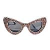 helena Diamond cat eye Sparkling Sunglasses Women Fashion Butterfly Rhinestones Female Bling Party Shade Sun Glasses (white colorful) view 1