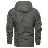 Ctreela Outdoor Hard Shell Jacket for Men's Military Tactical Windproof Jackets Army Hiking Climbing Heavy Duty Outerwear view 3