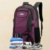 NTRUEML Hiking Backpack Water Resistant Outdoor Sports Travel Daypack Lightweight with Rain Cover for Women Men (purple,65L) view 2
