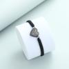 shajwo Cremation Jewelry Heart Urn Bracelet for Ashes for Women Men Adjustable Memorial Keepsake Rope Bracelet,Rainbow view 3