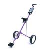 Golf Cart 2-Wheel Aluminum Golf Cart Foldable Storage Golf Trolley Cart Compact Pull Caddy Cart Golf Course Supplies view 2
