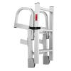 BABYCE Bed Ladders for High Bed Aluminum Ladder 5-Step Folding, Heavy Duty Pontoon/Yacht/Dock/Deck Ladder with 2 Handrails view 2