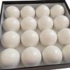 1pc 57.25mm Resin Magnetic White Ball Coin Billiard Table 2 1/4 Super White Billiards Pool Magnetic Balls view 2