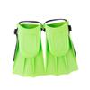 1 Pair Toddler Learn Swimming Kid Children Soft Adjustable Fins Flippers Swim Pool Beach Swimming Accessories (Color : Yellow) (Green ) view 1